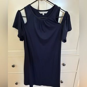 Trina Turk navy blue dress